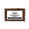 Product shot of a loaf of Stone Age Staples Gluten Free Fruit Loaf on a white background